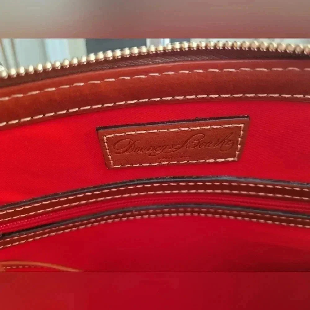 Dooney & Bourke lizard embossed domed satchel - Picture 9 of 11